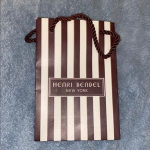 Collectors item! Henri Bendel Authentic Small Shopping Bag